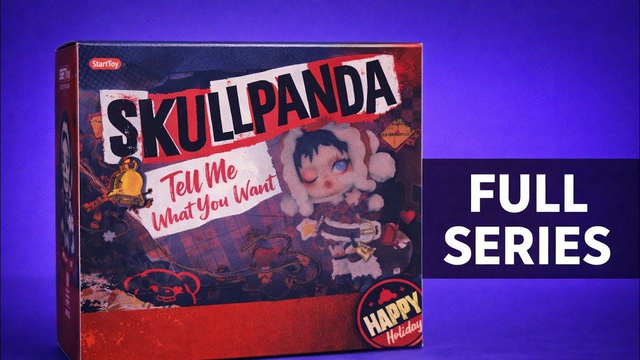Pop Mart Skullpanda Tell Me What You Want Full Series Unboxing