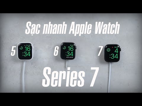 Video: Đồng hồ Apple có mất nhiều thời gian để sạc không?