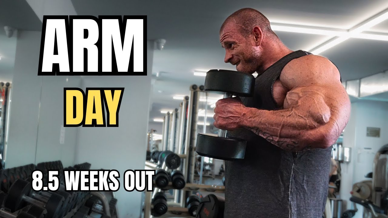 MY BEST BICEPS & TRICEPS Workout - 8.5 Weeks Out