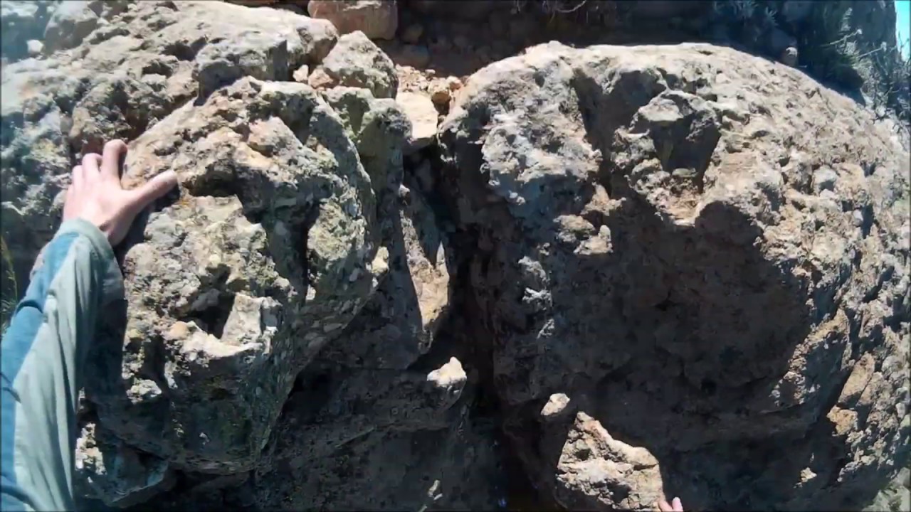 Climbing the Roque Nublo