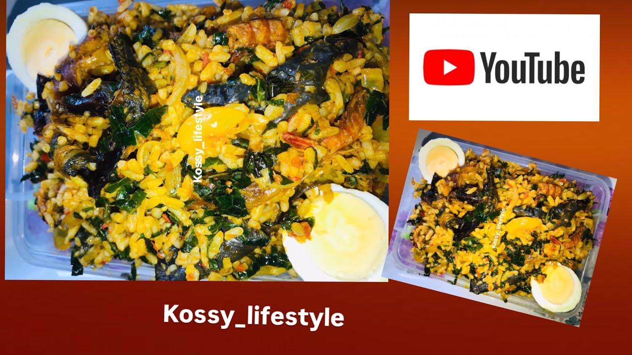 PALM OIL RICE/NATIVE RICE/ CONCOCTION RICE - YouTube