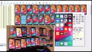 2022 Apple IOS mobile phone central control batch operation video