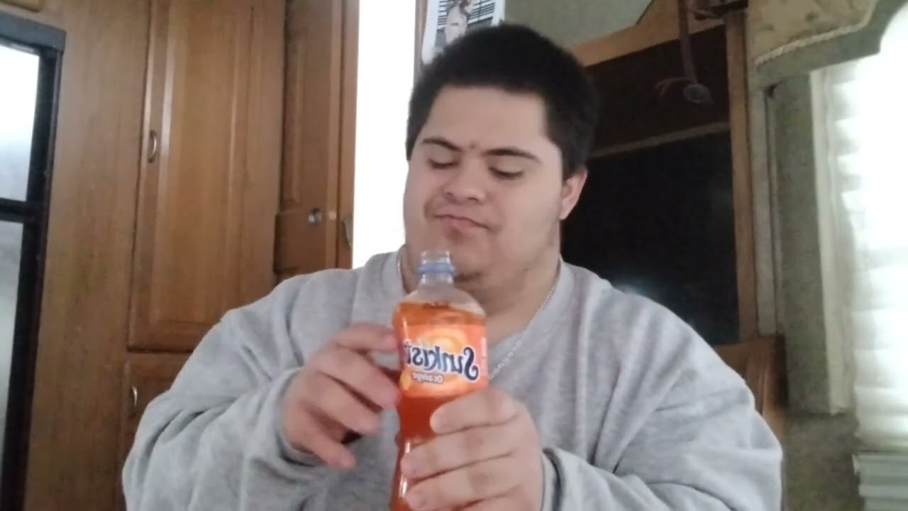 I CHUG THE SUNKIST ORANGE 