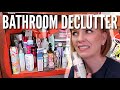 WHAT'S UNDER MY BATHROOM SINK? | DECLUTTERING | BETTER OFF RED