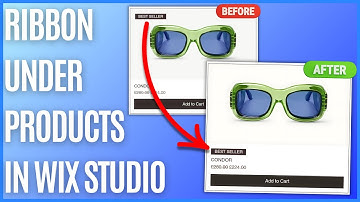 How to Add Ribbons Under Product in Wix Studio [Quick Guide]