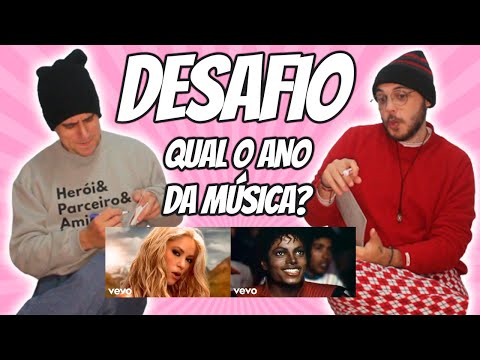 Minha revanche disputadíssima! Ganhei dessa vez? 🎶 DESAFIO Qual o ano da música?