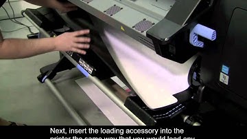 HP L26500 - Using the Media Loading Accessory