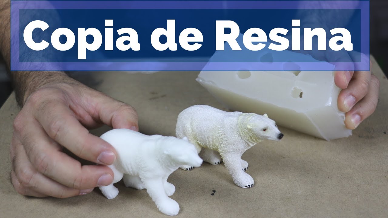 Como hacer figuras de resina