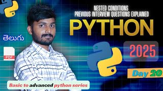 Day 20 | 41 Nested Conditions Interview Questions Explained 💯| Solve on VS Code & Comment Your Code!