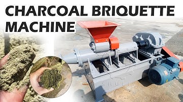 Affordable Charcoal Briquette Machines for Small-Scale and Large-Scale Production #charcoal #coal