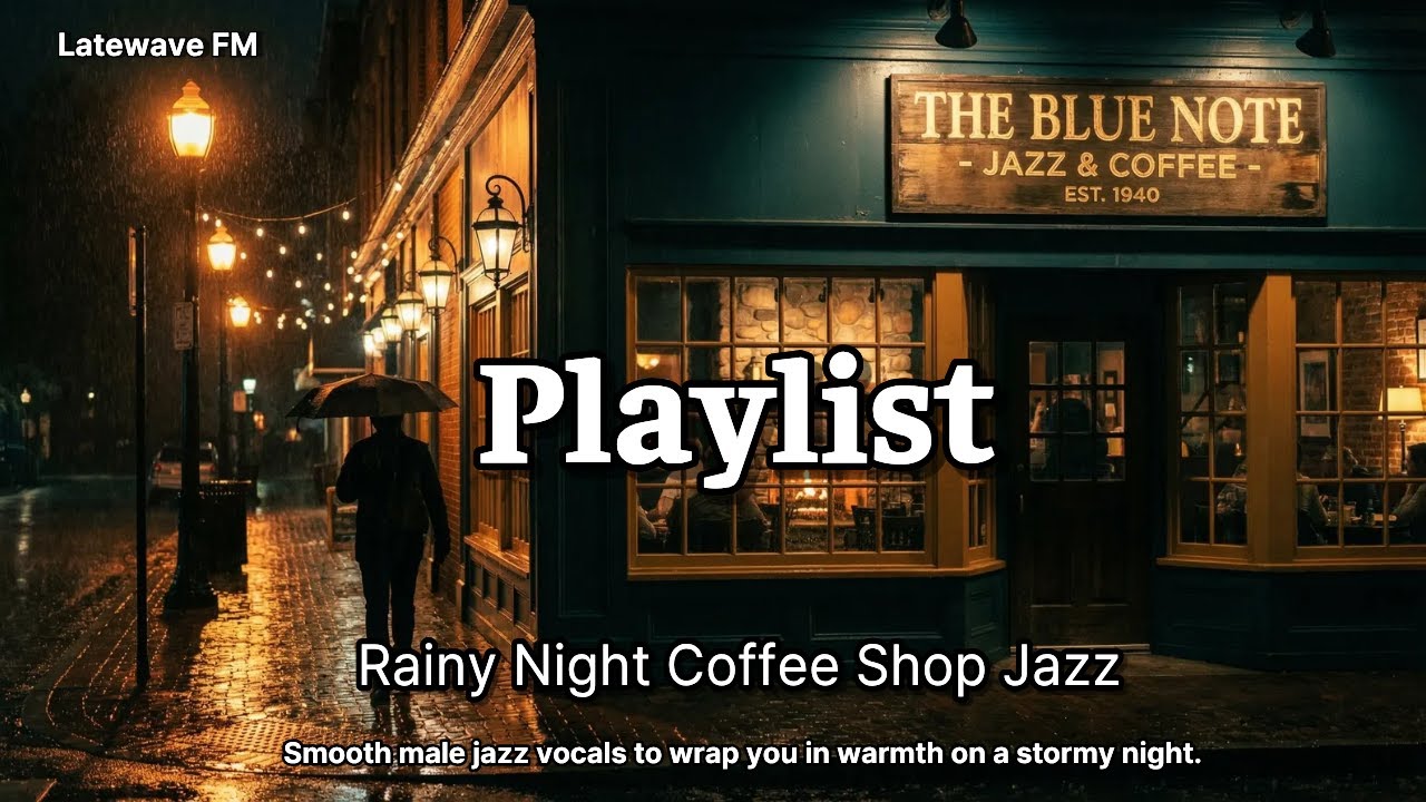 The Night Cafe - Warm Lights & Gentle Jazz