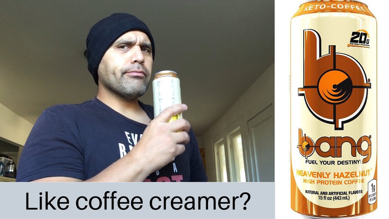 VPX Sports BANG Energy Keto Coffee Product Review (Heavenly Hazelnut