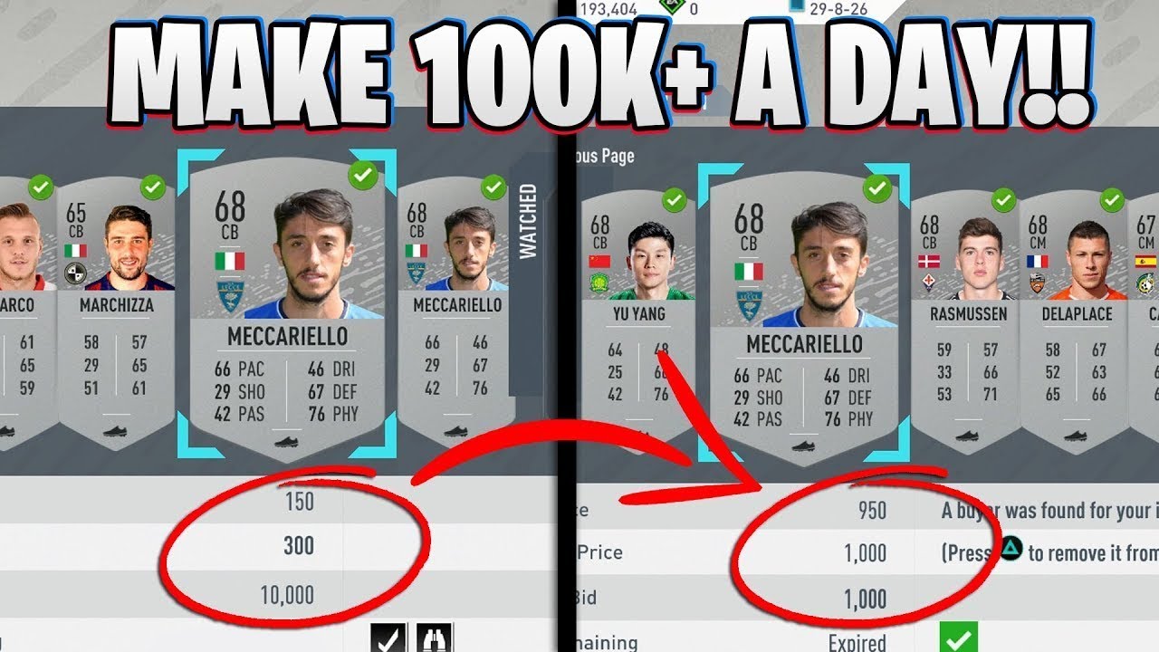 HOW TO MAKE 100K AN HOUR ON FIFA 20! FIFA 20 BEST TRADING METHOD! EASIEST WAY TO MAKE COINS ON FIFA!