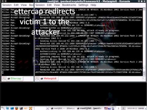 SMB Relay Attack Example