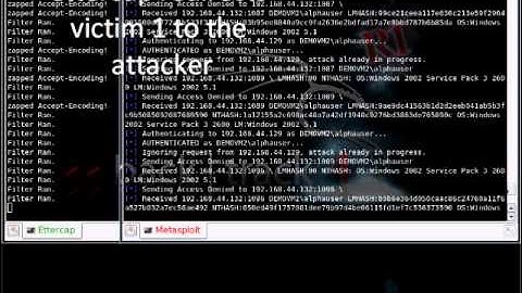 SMB Relay Attack Example