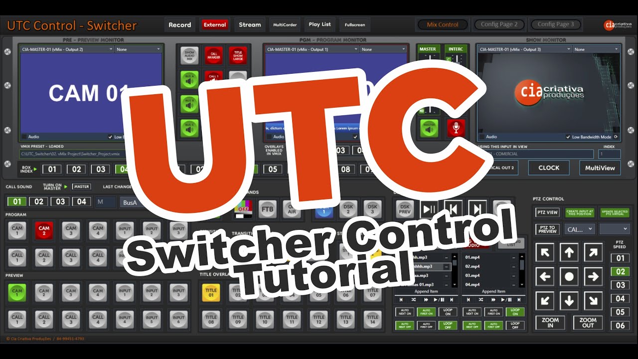 UTC Control Switcher - Tutorial - YouTube