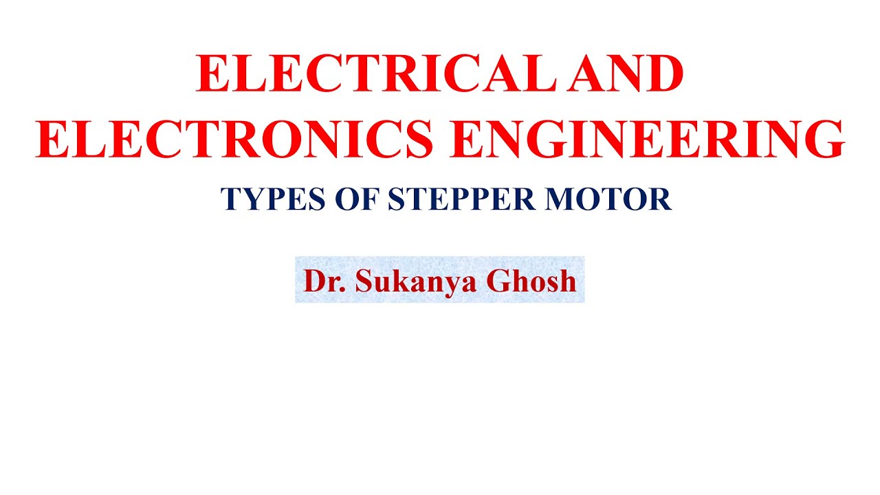 TYPES OF STEPPER MOTOR