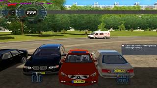 City Car Driving Mercedes-Benz C63 AMG HD with Logitech G27 screenshot 3