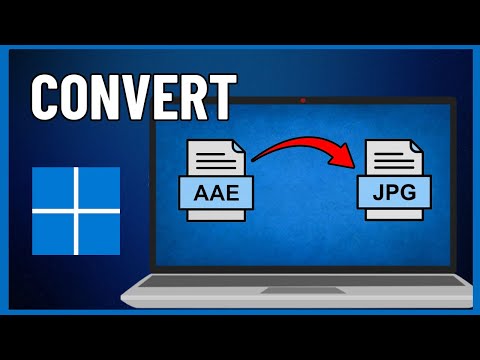 How to Convert AAE File to JPG File in Windows 11 | Full guide (2024)