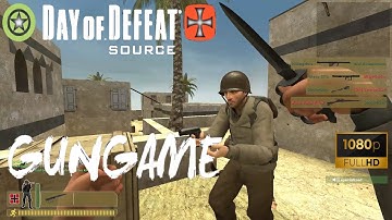 Day of Defeat Source (2023) - GunGame Gameplay (PC HD) [1080p60FPS]