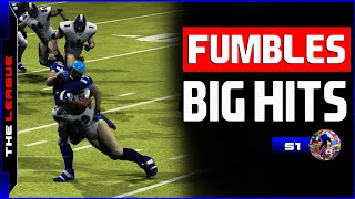 Backbreaker Football FUMBLES & BIG HITS Compilation #1 » International Football League Highlights