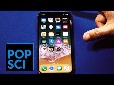 First look at the Apple iPhone X