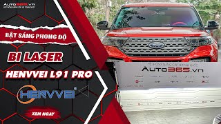 Ford Explorer nâng cấp bi laser Henvvei L91 Pro