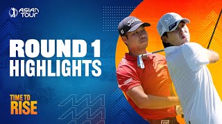 Shinhan Donghae Open Asian Tour Round 1 Highlights 2025