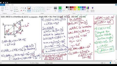 Class 9 Rectilinear Figures Ex 14C + HOMEWORK (part 5 of 5)