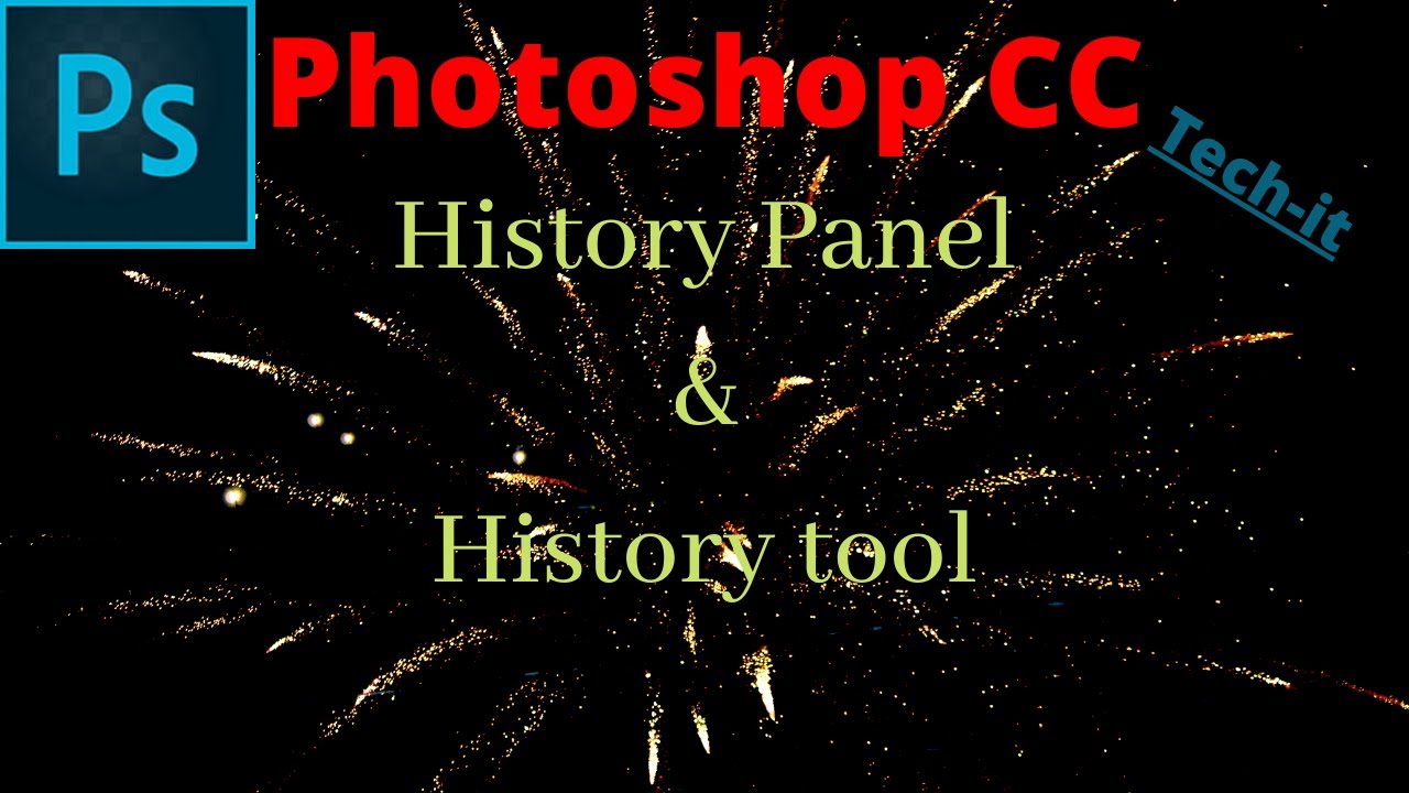History Panel History Panel and History Brush Tools | Adobe Photoshop for Beginners ...
