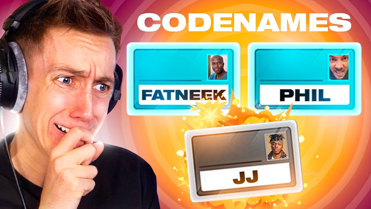 I Had 1 Word To Describe FATNEEK & PHIL but not JJ (Custom Words Codenames)