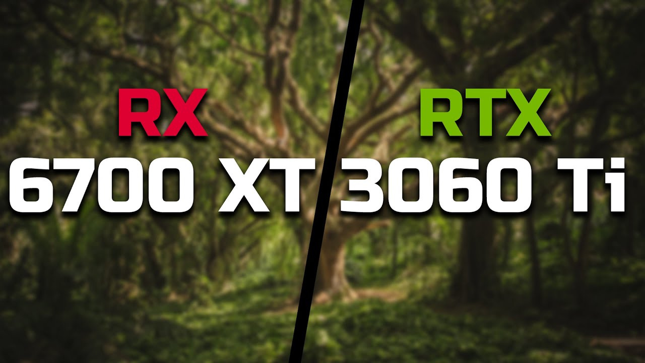RX 6700 XT vs RTX 3060 Ti - Test in 8 Games - YouTube