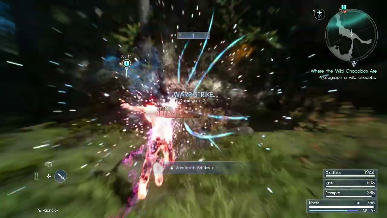 Final Fantasy XV - Side Quest: Where the wild Chocobos are