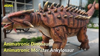 Animatronic Monster Ankylosaur For Dinosaur Theme Animatronic Dinosaur