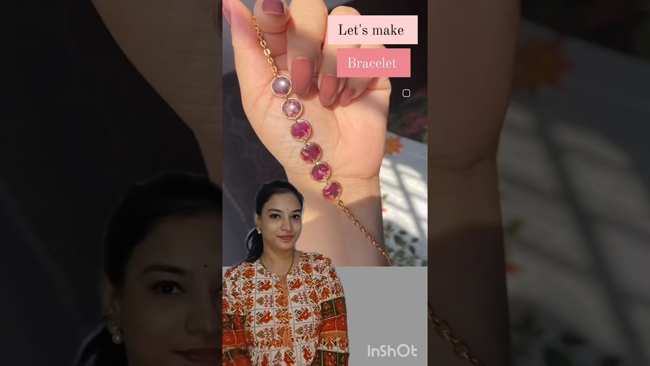 Diy Resin bracelet #bracelet #diy #diyideas #diycrafter #diyjewelry #resinart #jwellerymaking #craft