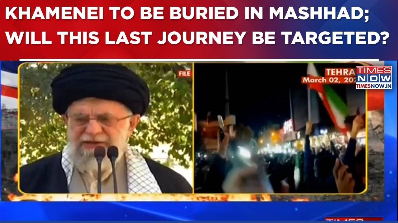 US-Israel-Iran War: Khamenei To Be Buried In Mashhad; Will This Last Journey Be Targeted? WATCH