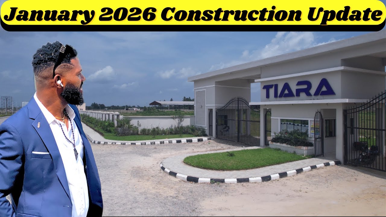 Tiara Estate Ibeju Lekki Construction Update | January 2026