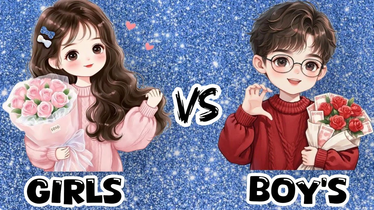 Girls 🆚 Boy's 😉🎀 Challenge #Girlsvsboys #Challenge 🤩😘😍💯💯💯