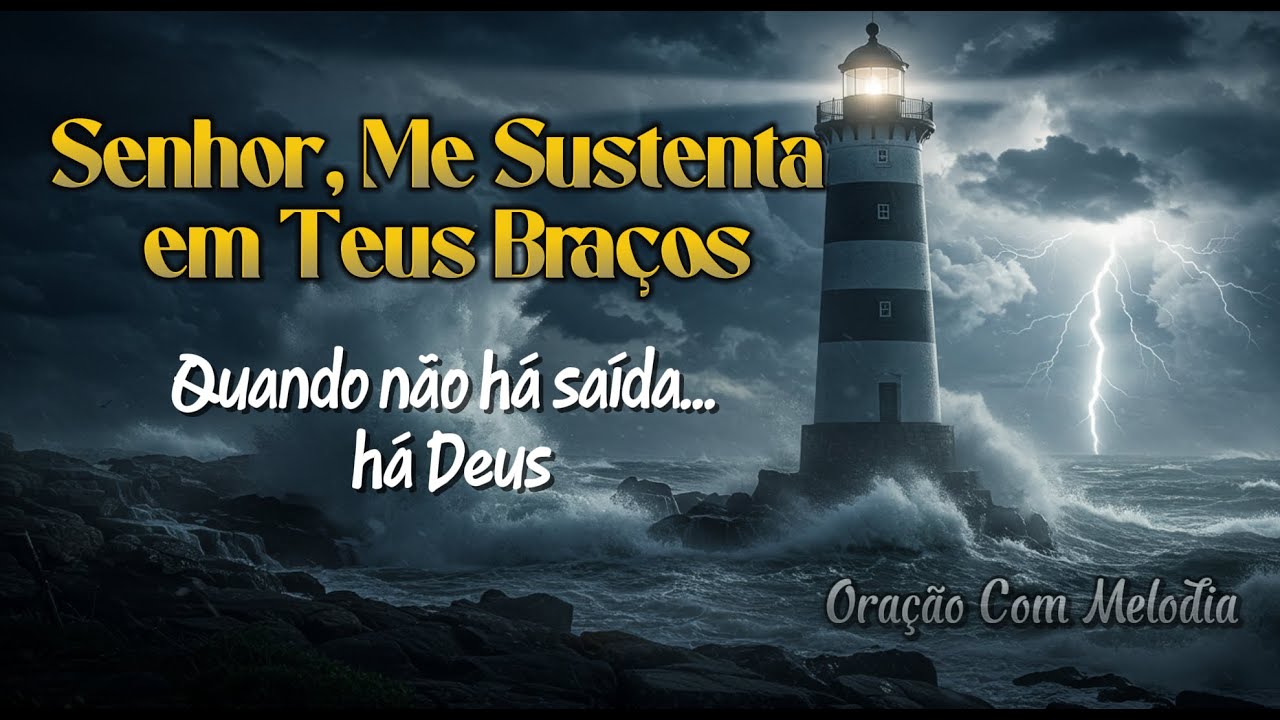 Quando Suas Forças Acabarem, Ouça Esta Canção: Senhor, Me Sustenta em Teus Braços