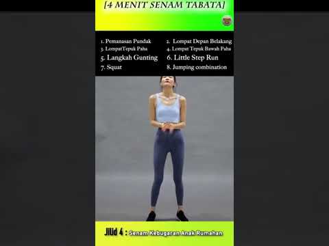 Senam Tabata 4 menit lll