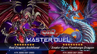 Sinful Earthbounds Vs Snake-Eyes | Yu-Gi-Oh! Master Duel Replay