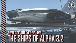 Star Citizen: Reverse the Verse LIVE - Ships of Alpha 3.2