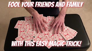 The Messy Card Trick - EASY Card Trick Performance/Tutorial