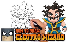 How to Draw Clash Royale | Electro Wizard