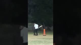 Defence in  cricket with soft ladar ball . #cricket #deffence and #ball with #abhivolg