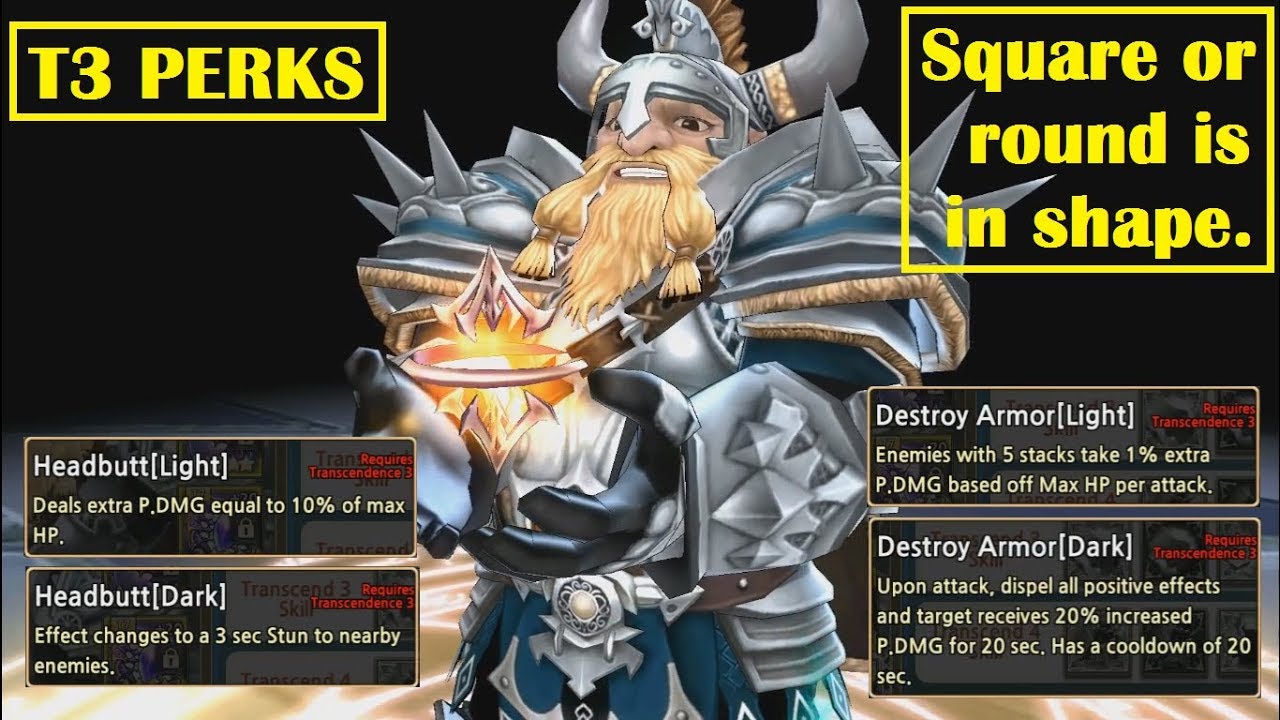 King's Raid - Phillop T3 Perks + Great Physical Team Performance Booster