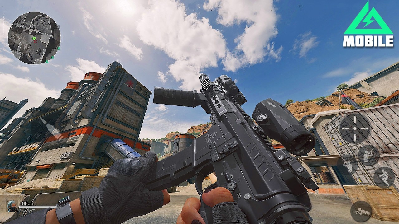 Delta Force Mobile New Smg MK4 1v6 Gameplay