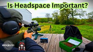 Does headspacing affect velocity and accuracy?