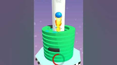 Stack Ball Gameplay Walkthrough Level - #1 #Shorts #Short