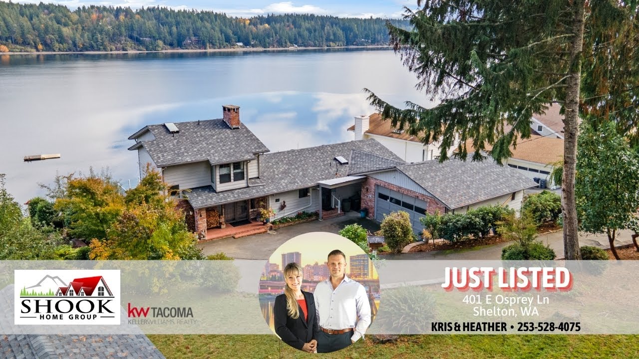 WellAppointed Waterfront Home Shelton, WA YouTube